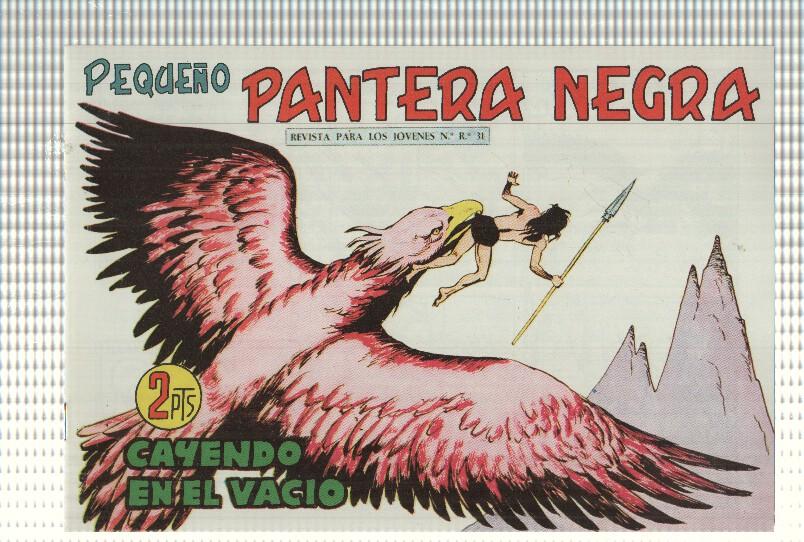 Facsimil: Pequeño Pantera Negra, numero 244: Cayendo en el vacio