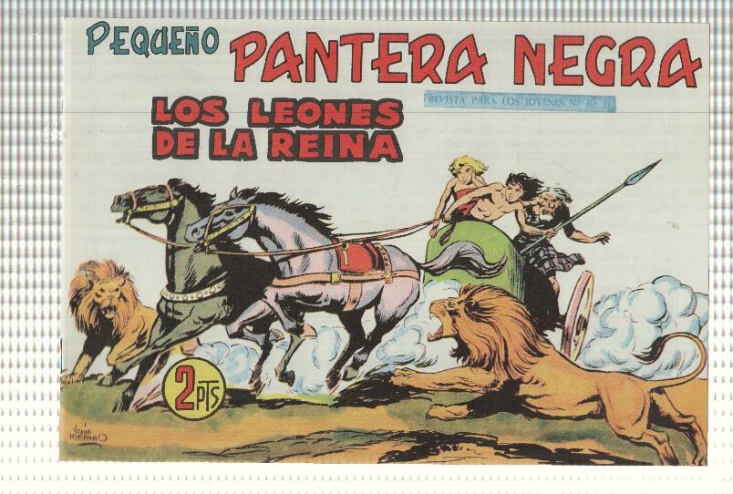 Facsimil: Pequeño Pantera Negra, numero 247: Los leones de la reina