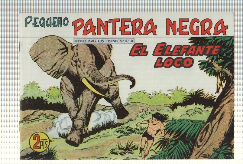 Facsimil: Pequeño Pantera Negra, numero 250: El elefante loco
