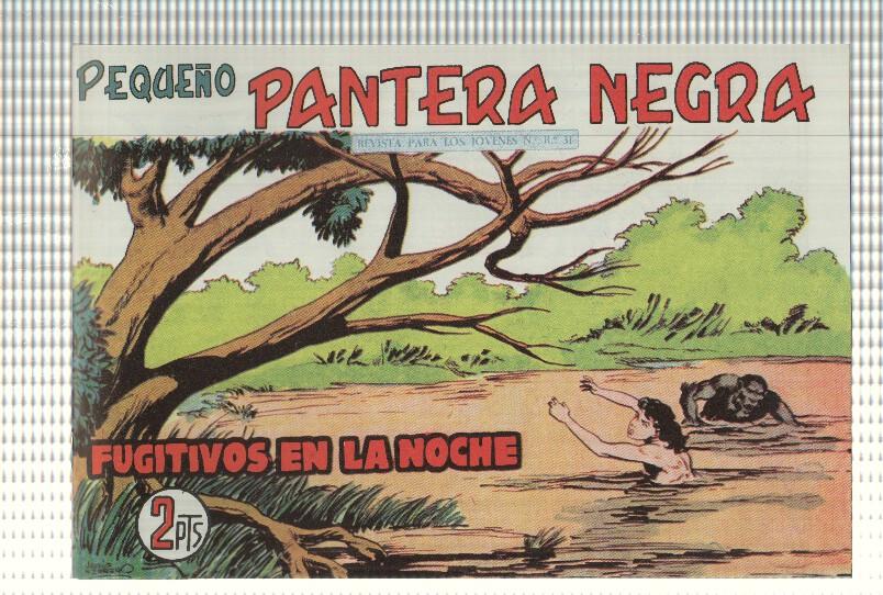 Facsimil: Pequeño Pantera Negra, numero 252: Fugitivos en la noche