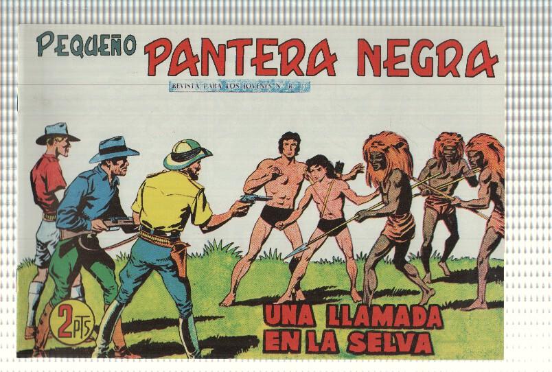 Facsimil: Pequeño Pantera Negra, numero 257: Una llamada en la selva