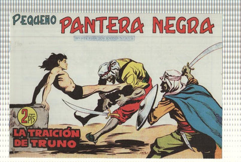 Facsimil: Pequeño Pantera Negra, numero 263: la traicion de Bruno
