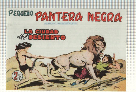 Facsimil: Pequeño Pantera Negra, numero 265: la ciudad del desierto