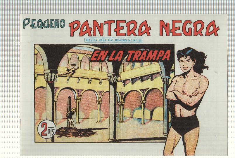 Facsimil: Pequeño Pantera Negra, numero 267: En la trampa