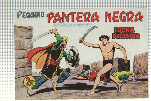 Facsimil: Pequeño Pantera Negra, numero 270: Lucha decisiva