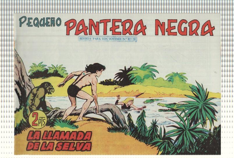 Facsimil: Pequeño Pantera Negra, numero 271: La llamada de la selva