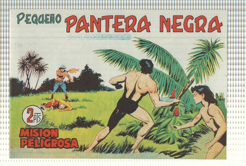 Facsimil: Pequeño Pantera Negra, numero 276: Mision peligrosa