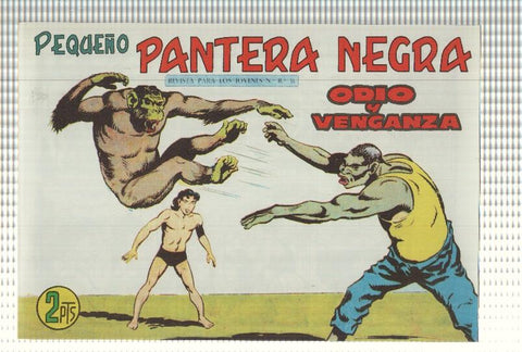 Facsimil: Pequeño Pantera Negra, numero 280: Odio y venganza