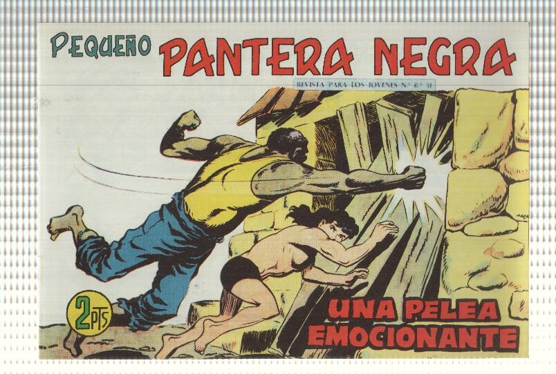 Facsimil: Pequeño Pantera Negra, numero 281: Una pelea emocionante