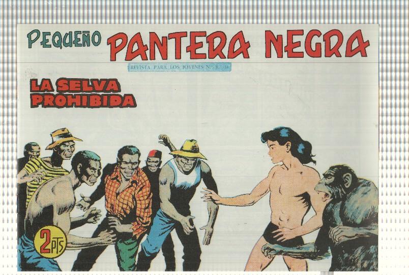 Facsimil: Pequeño Pantera Negra, numero 282: la selva prohibida