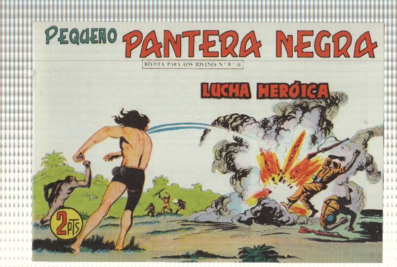 Facsimil: Pequeño Pantera Negra, numero 292: Lucha heroica