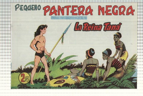 Facsimil: Pequeño Pantera Negra, numero 306: la reina Tana