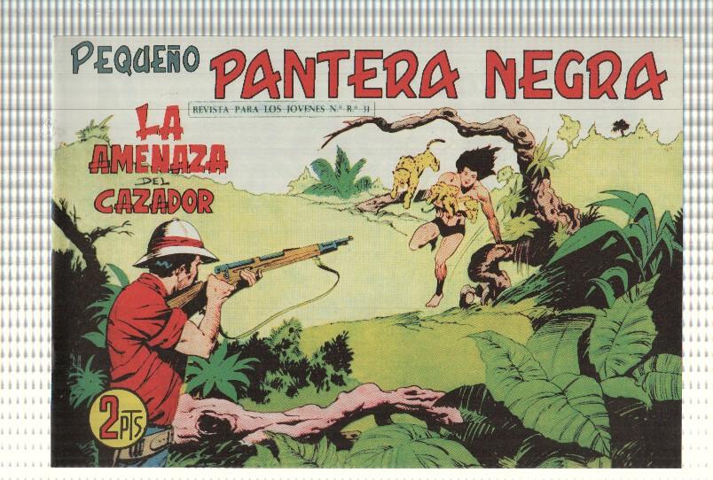 Facsimil: Pequeño Pantera Negra, numero 308: La amenaza del cazador