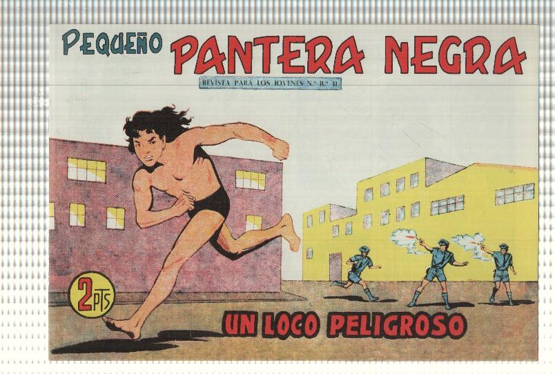 Facsimil: Pequeño Pantera Negra, numero 314: Un loco peligroso