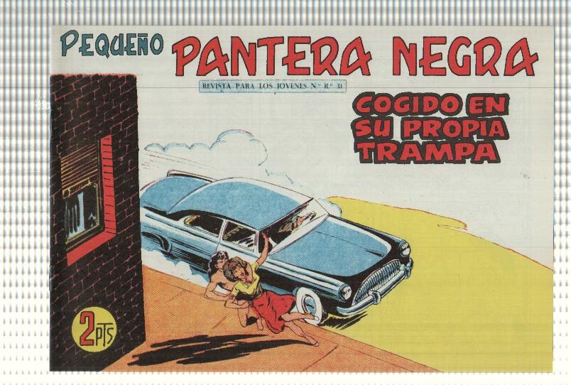 Facsimil: Pequeño Pantera Negra, numero 315: Cogido en su propia trampa