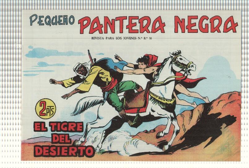 Facsimil: Pequeño Pantera Negra, numero 318: El tigre del desierto