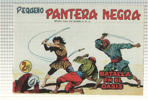 Facsimil: Pequeño Pantera Negra, numero 319: Batalla en el oasis