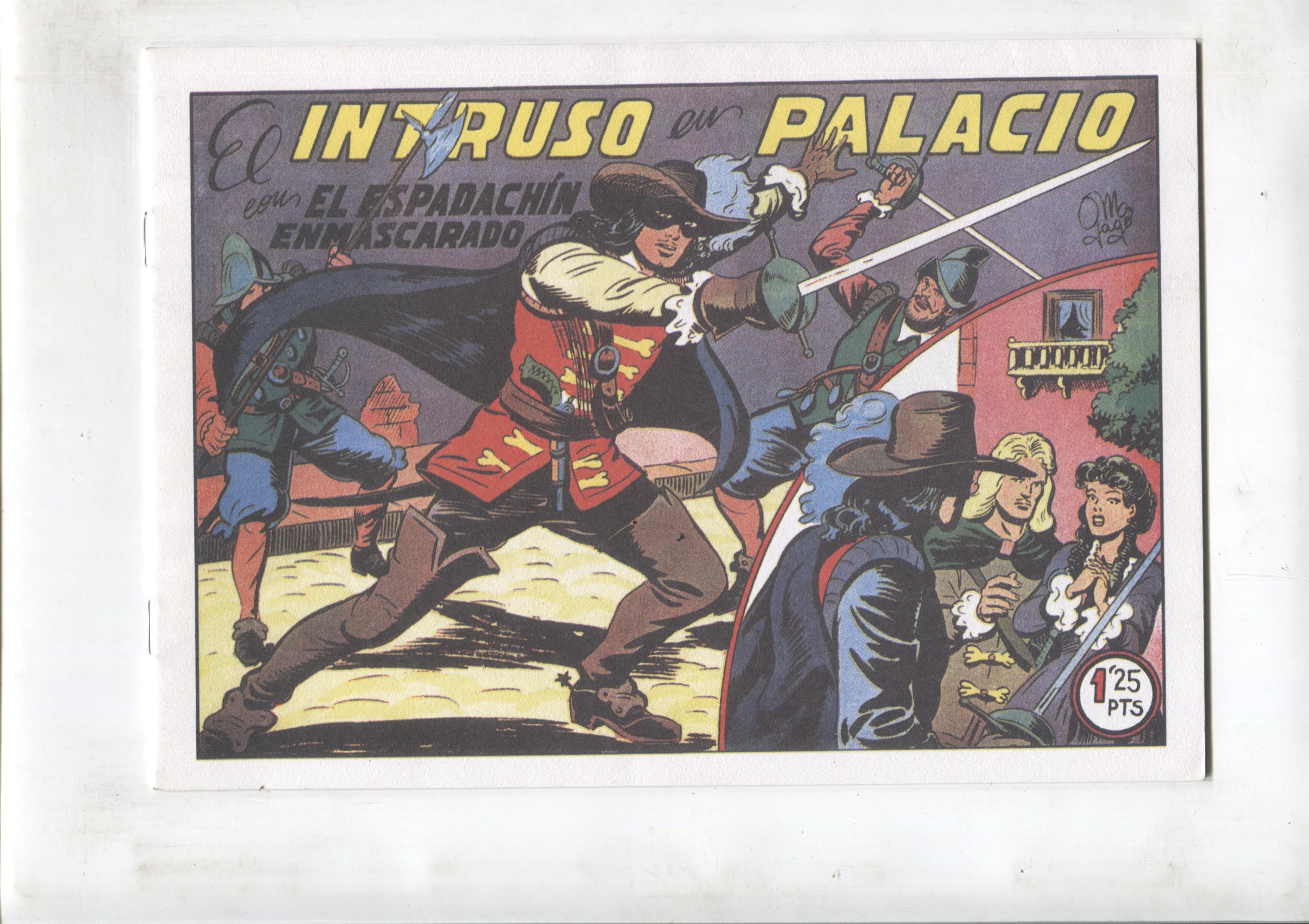 Facsimil: El Espadachin Enmascarado numero 2: El intruso en palacio
