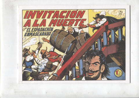 Facsimil: El Espadachin Enmascarado numero 7: Invitacion a la muerte