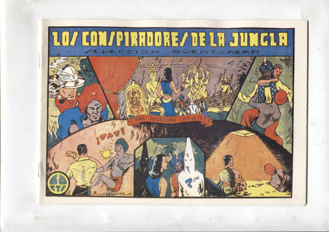 Facsimil: Los conspiradores de la jungla (dibujos de Galateo)