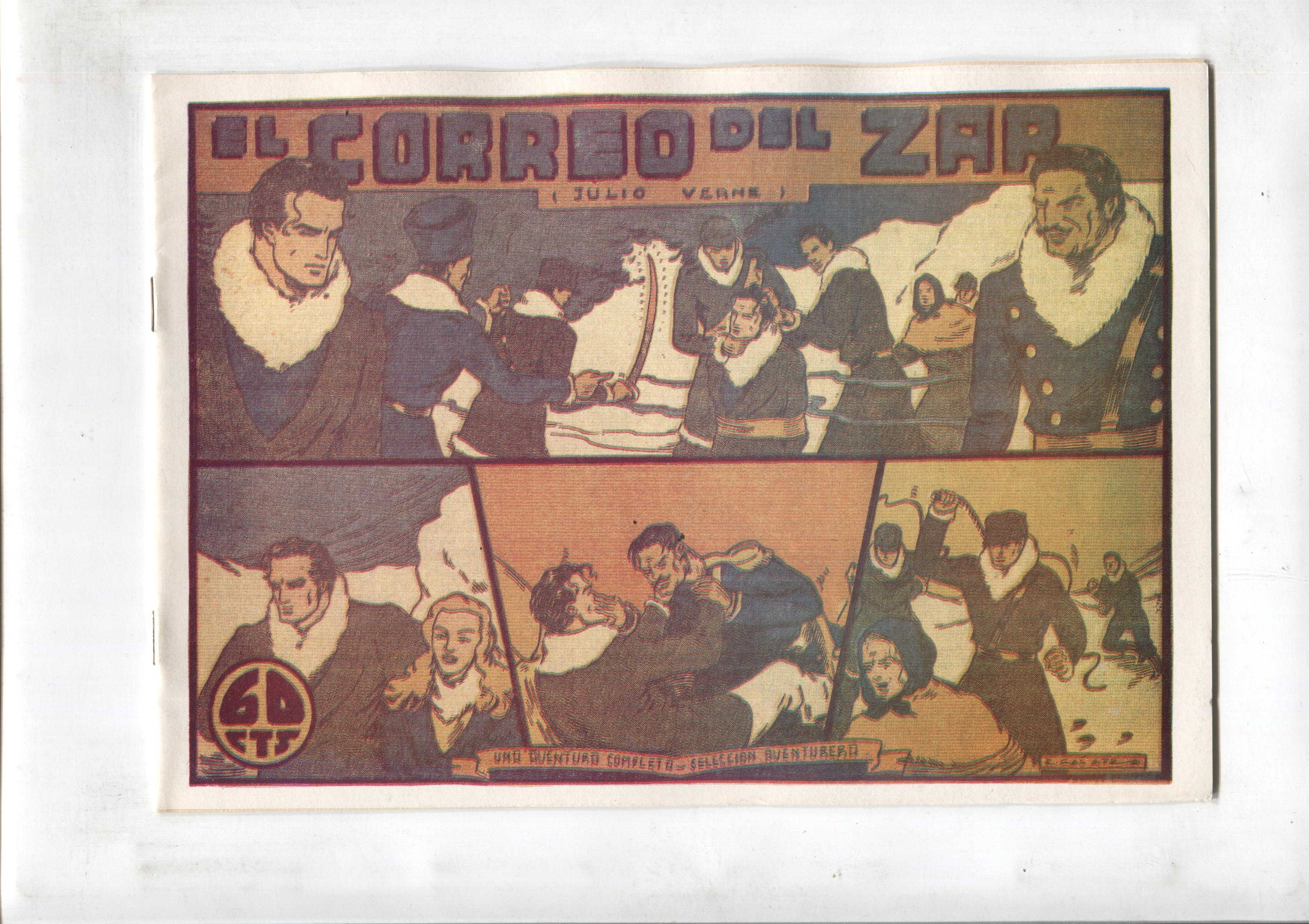 Facsimil: El correo del Zar (dibujos de Galateo)
