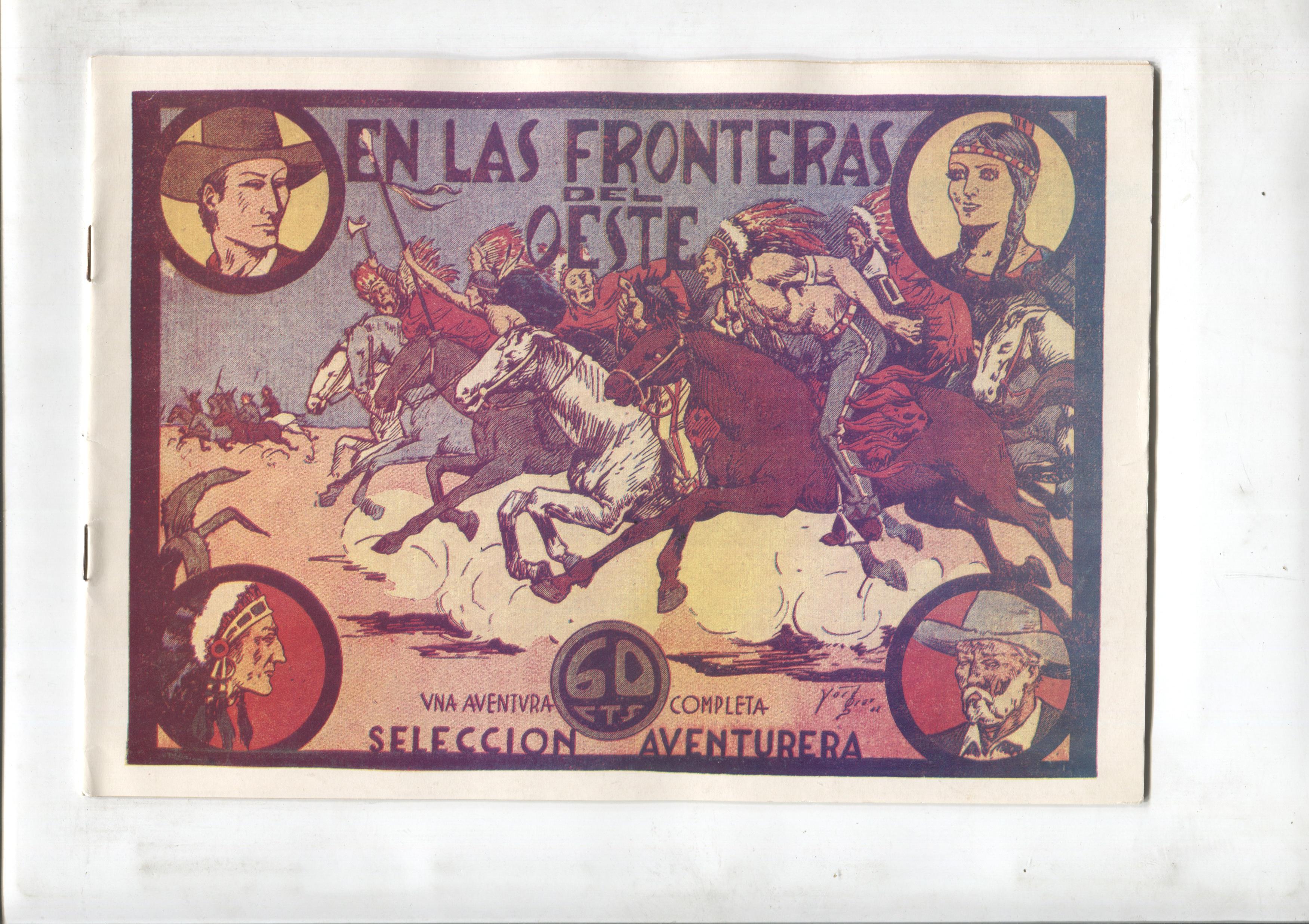 Facsimil: En las fronteras del oeste