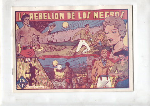 Facsimil: La rebelion de los negros (dibujos de Galateo)