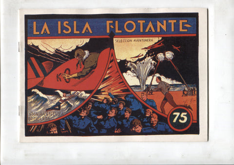 Facsimil: La isla flotante (dibujos de Grau)