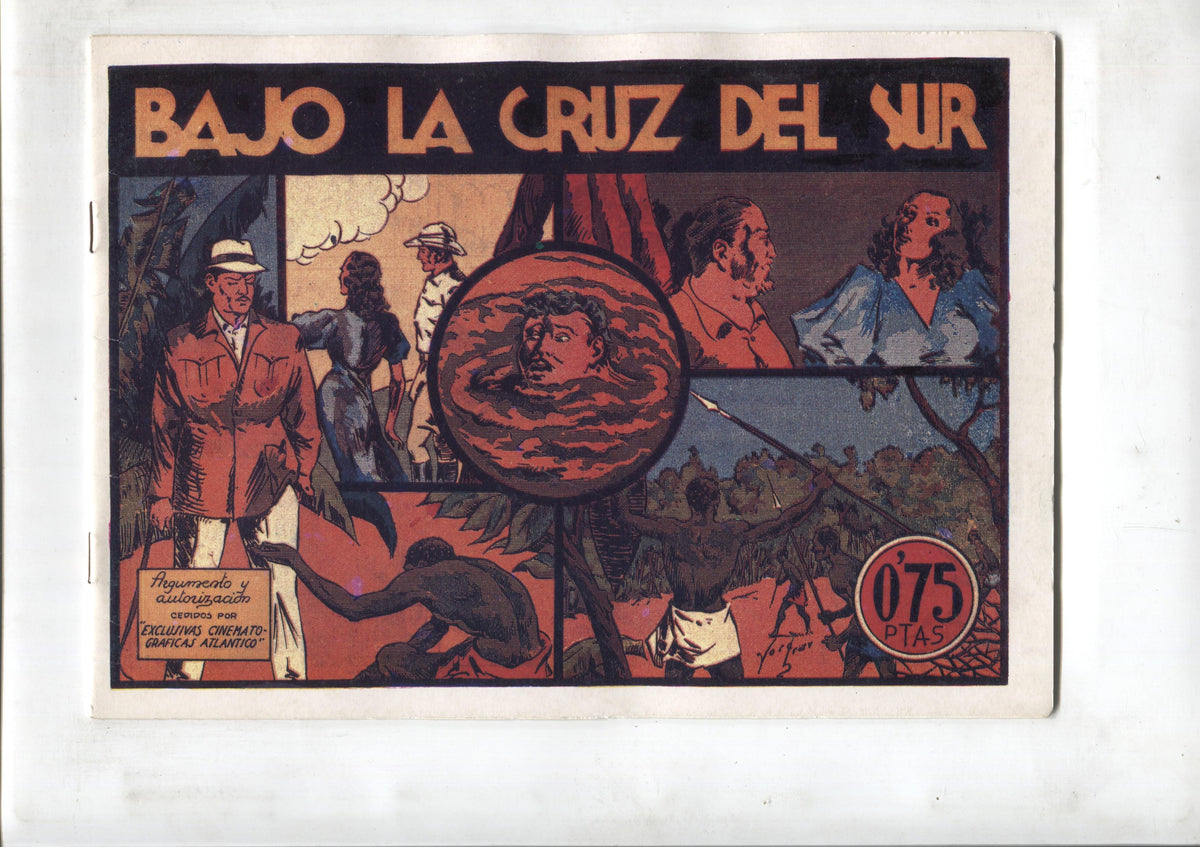 Facsimil: Bajo la cruz del sur (dibujos de Grau)