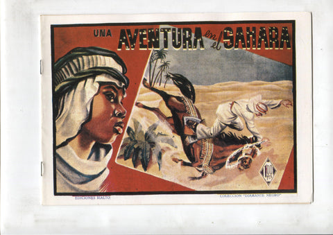 Facsimil: Una aventura en el sahara (dibujos de Ladial)
