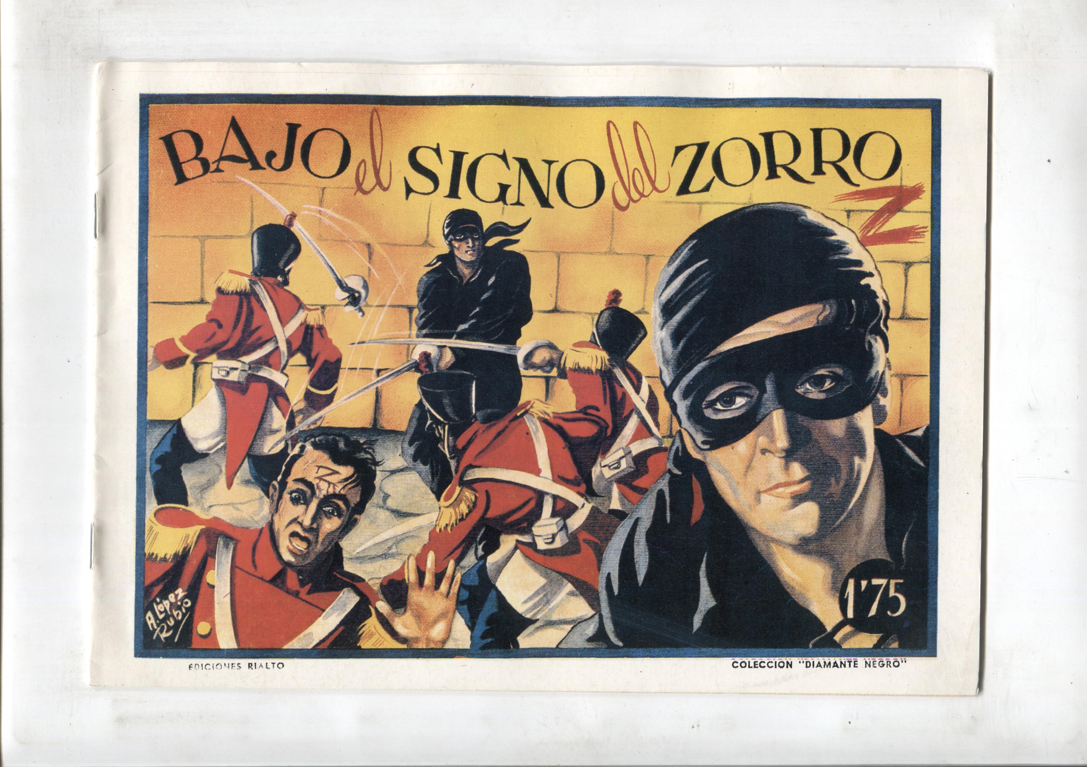 Facsimil: Bajo el signo del zorro (dibujos de J.Laffond)