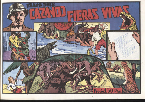 Facsimil: Cazando fieras vivas numero 1: Cazando fieras vivas