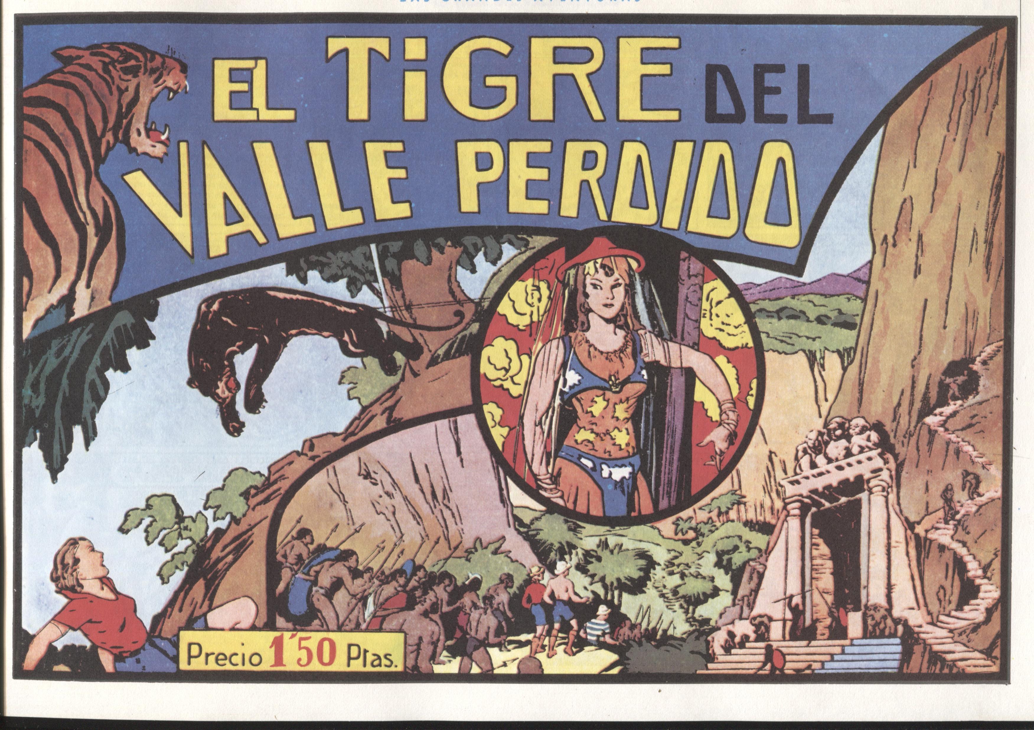 Facsimil: Cazando fieras vivas numero 3: El tigre del valle perdido