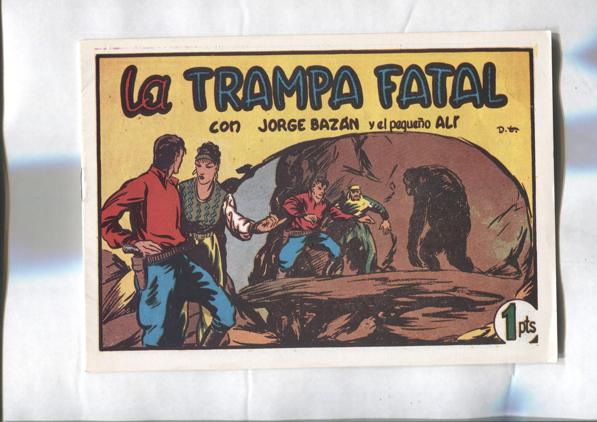 Facsimil: Jorge Bazan y el pequeño Ali: La trampa fatal