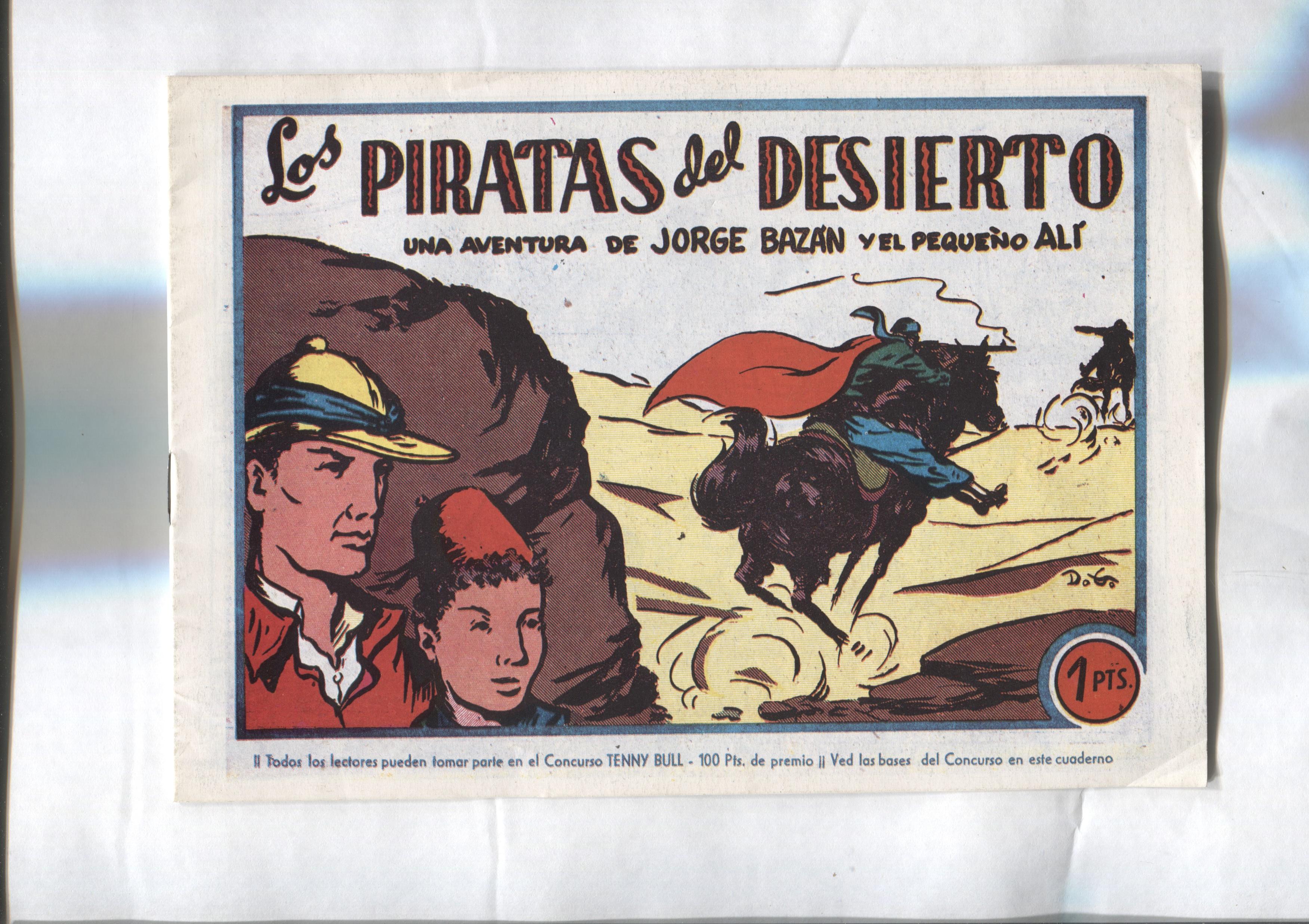 Facsimil: Jorge Bazan y el pequeño Ali: Los piratas del desierto