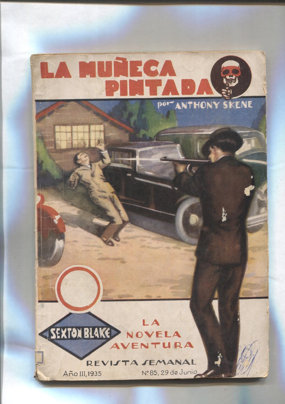 La Novela Aventura numero 85: Sexton Blake: La muñeca pintada