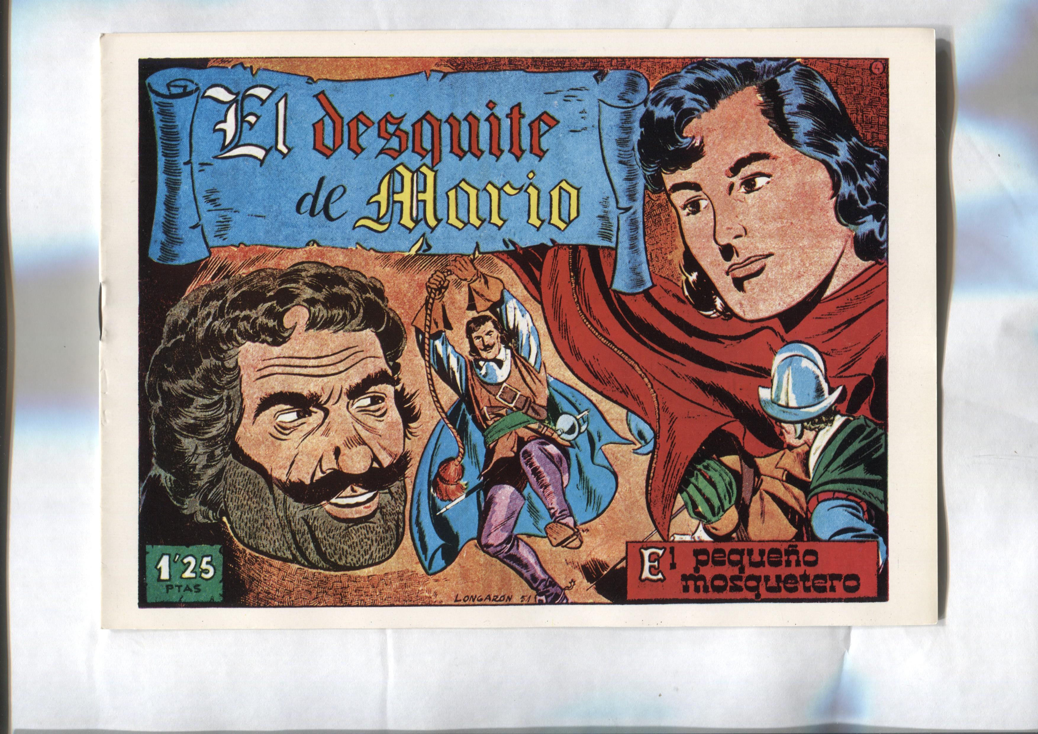 Facsimil: El Pequeño Mosquetero numero 03: El desquite de Mario
