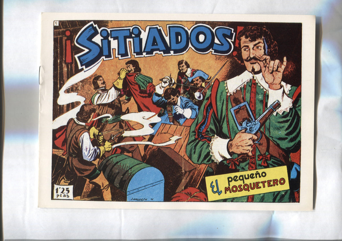 Facsimil: El Pequeño Mosquetero numero 05: Sitiados