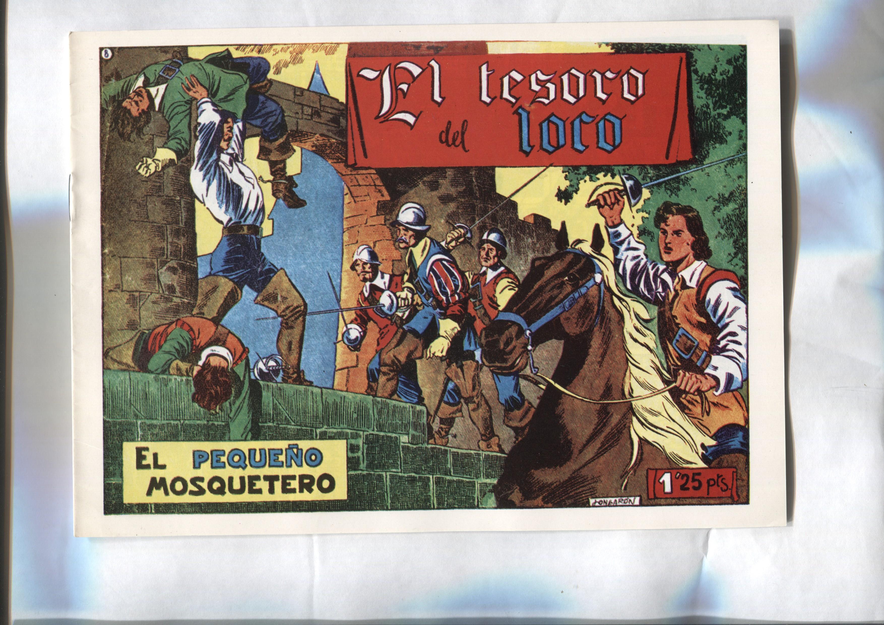 Facsimil: El Pequeño Mosquetero numero 08: El tesoro del loco