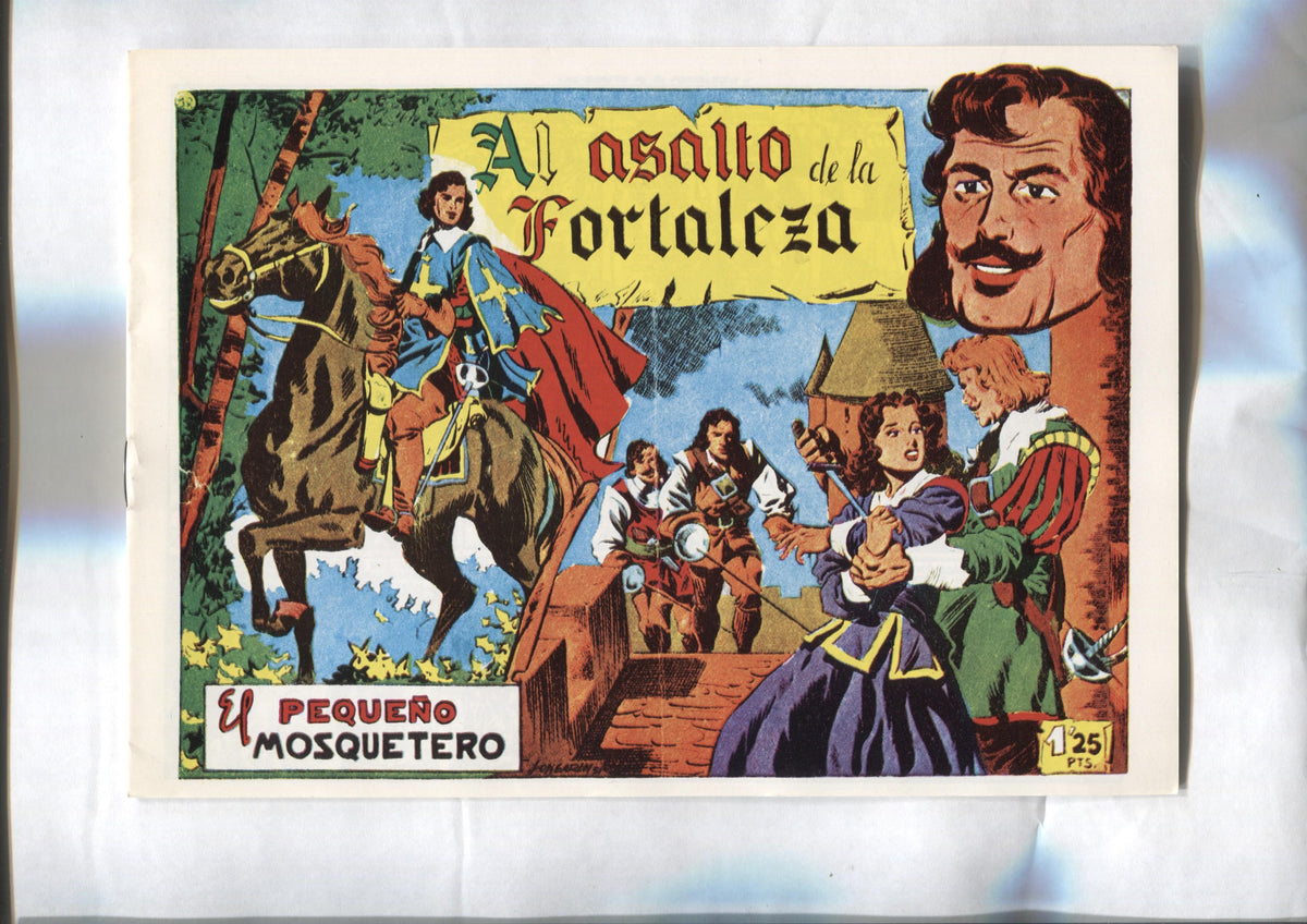 Facsimil: El Pequeño Mosquetero numero 10: Al asalto de la fortaleza