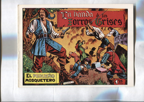 Facsimil: El Pequeño Mosquetero numero 12: La banda de los zorros grises