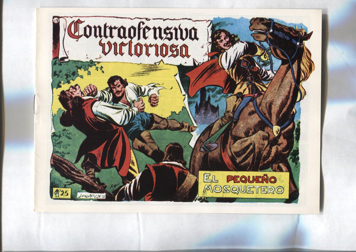 Facsimil: El Pequeño Mosquetero numero 13: Contraofensiva victoriosa