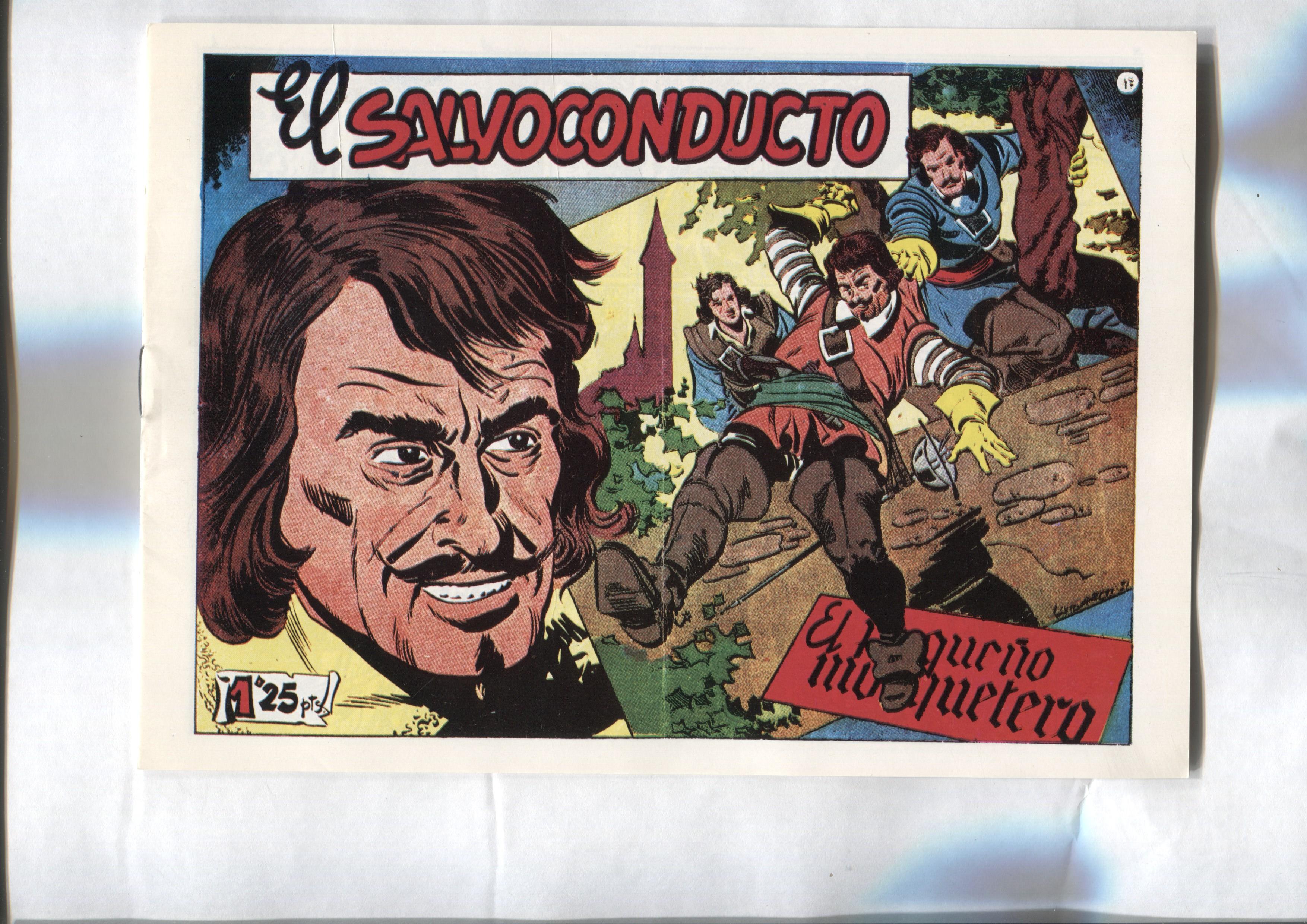 Facsimil: El Pequeño Mosquetero numero 17: El salvoconducto
