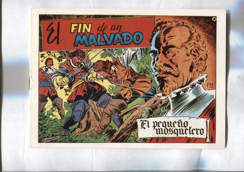 Facsimil: El Pequeño Mosquetero numero 18: El fin de un malvado