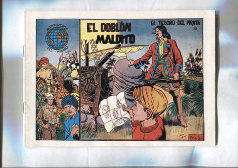 Facsimil: El Aventurero del Mundo numero 1: El tesoro del pirata: El doblon maldito