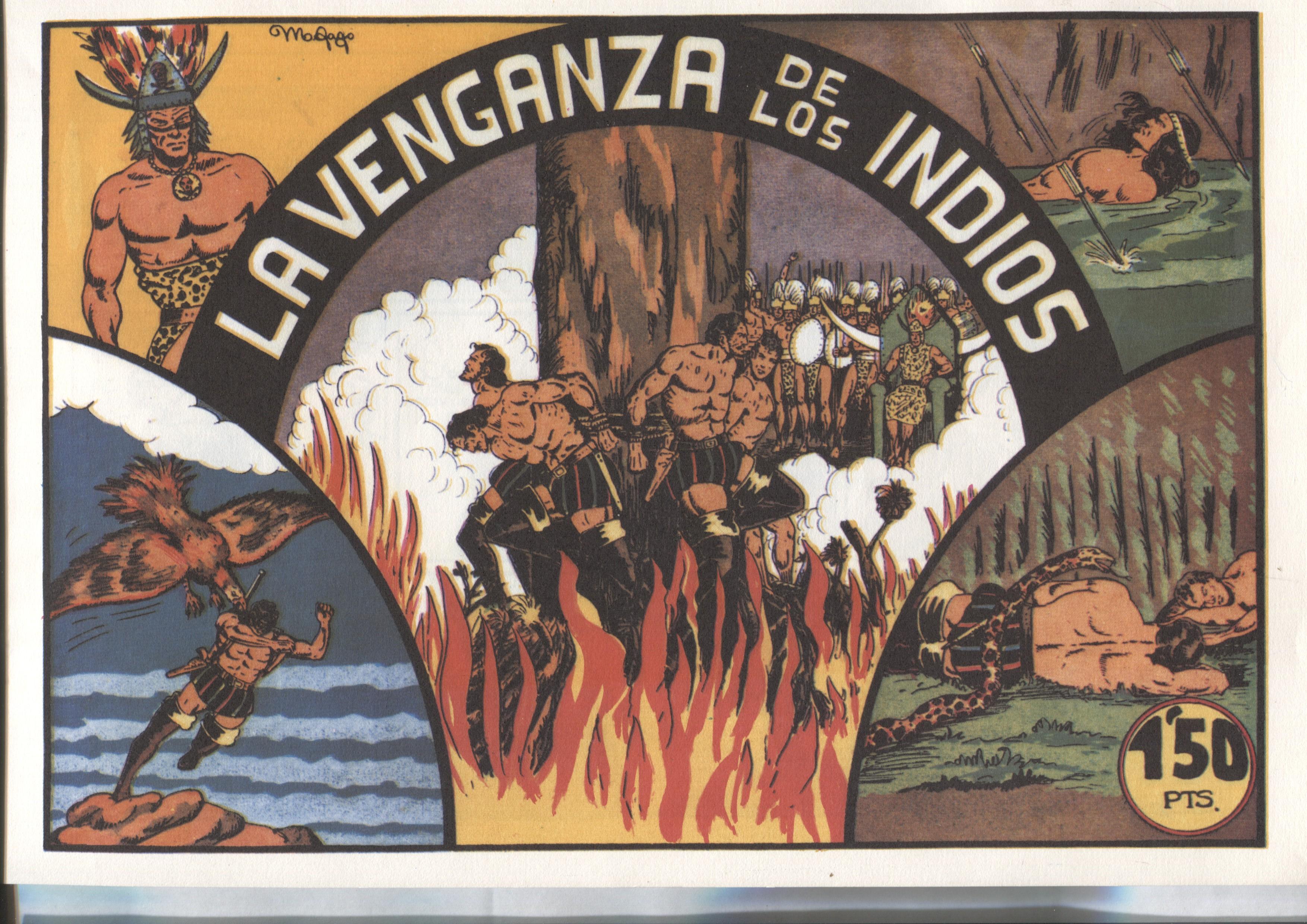 Facsimil: Niño Gonzalo: La venganza de los indios