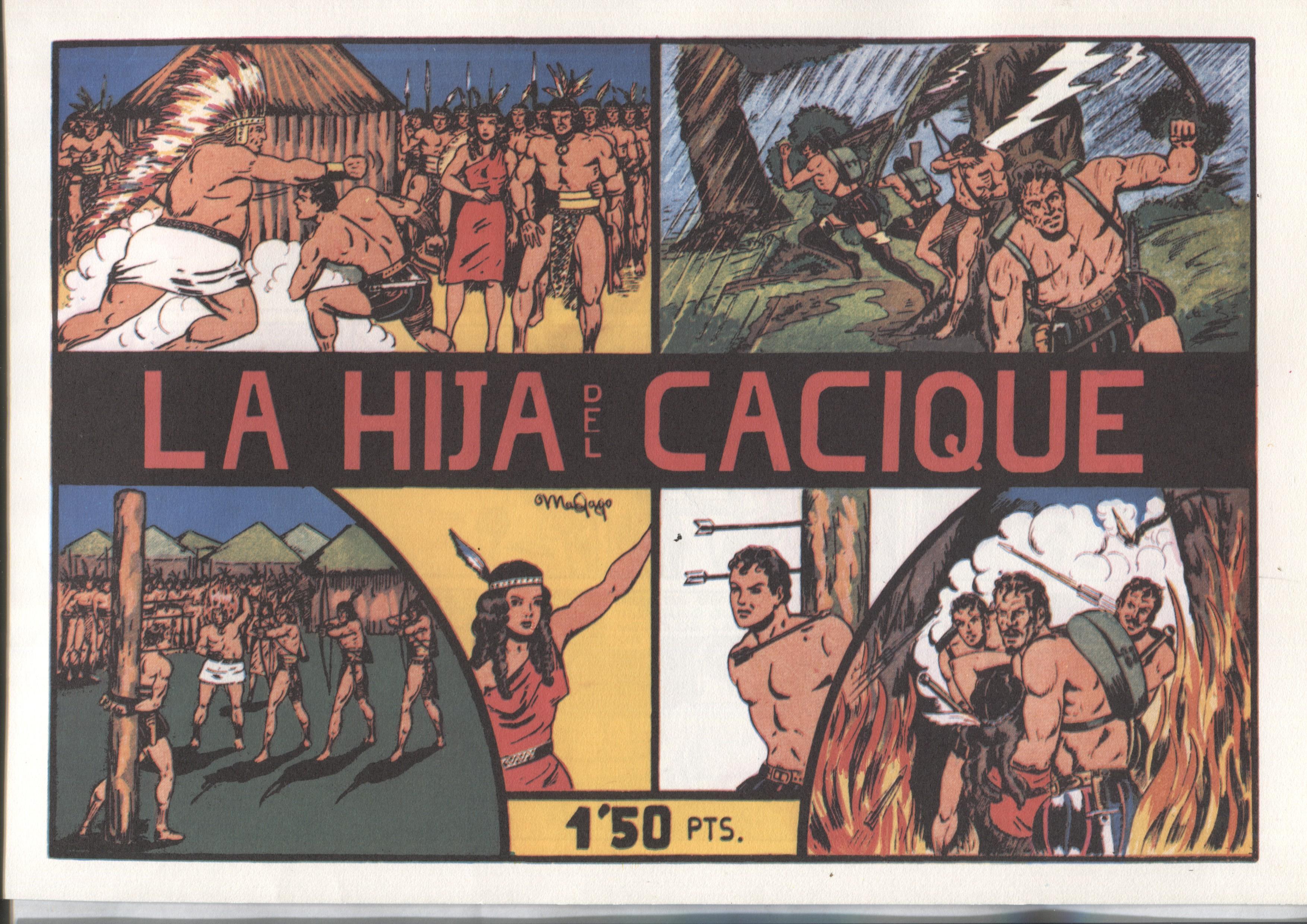 Facsimil: Niño Gonzalo: La hija del cacique