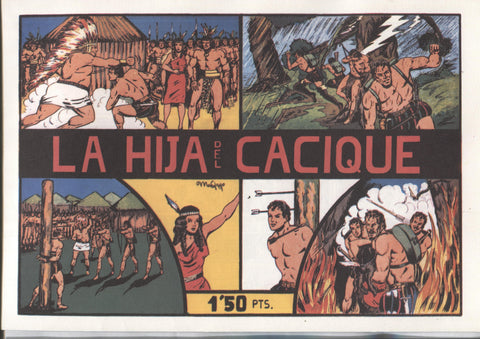 Facsimil: Niño Gonzalo: La hija del cacique