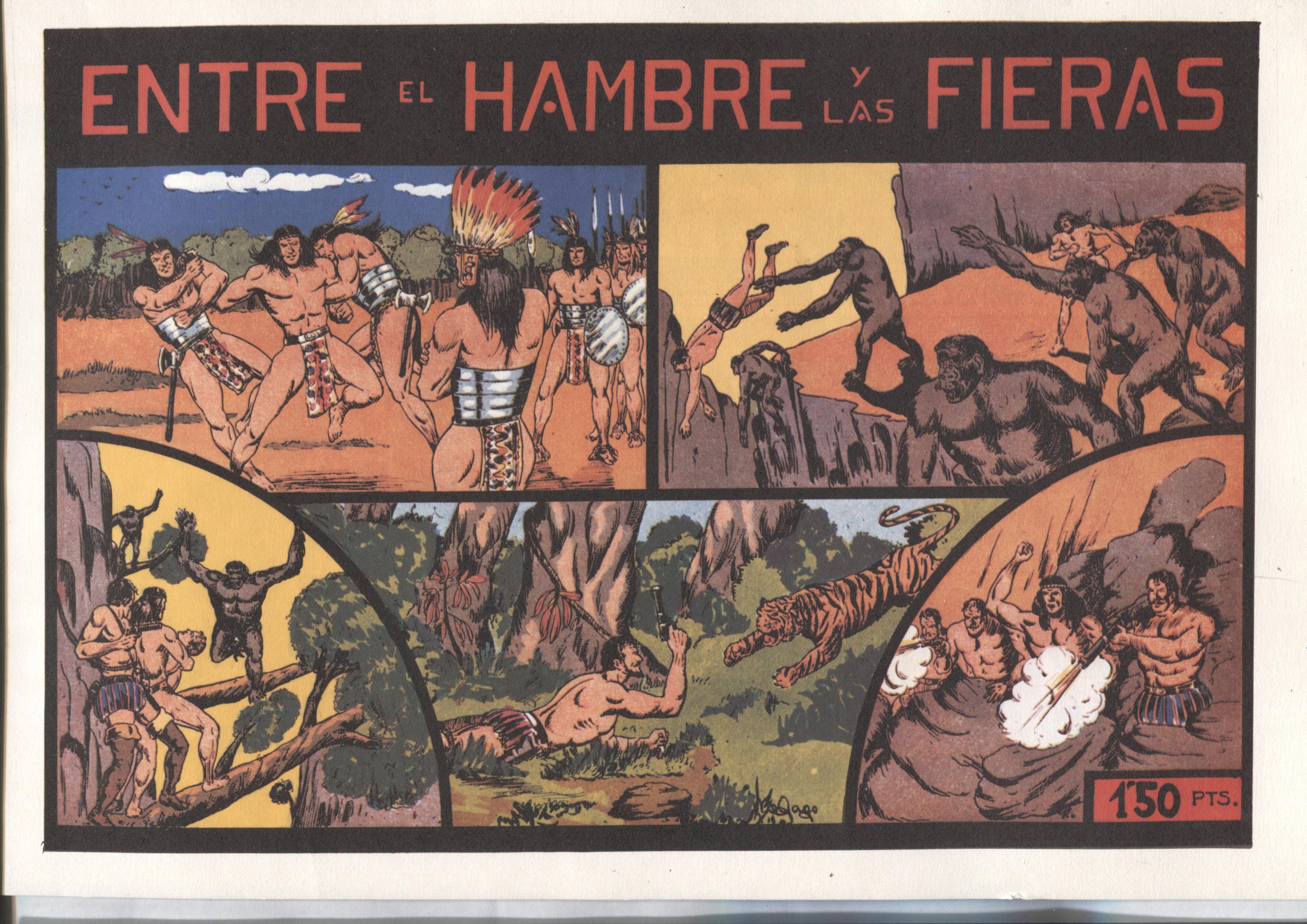 Facsimil: Niño Gonzalo: entre el hambre y las fieras