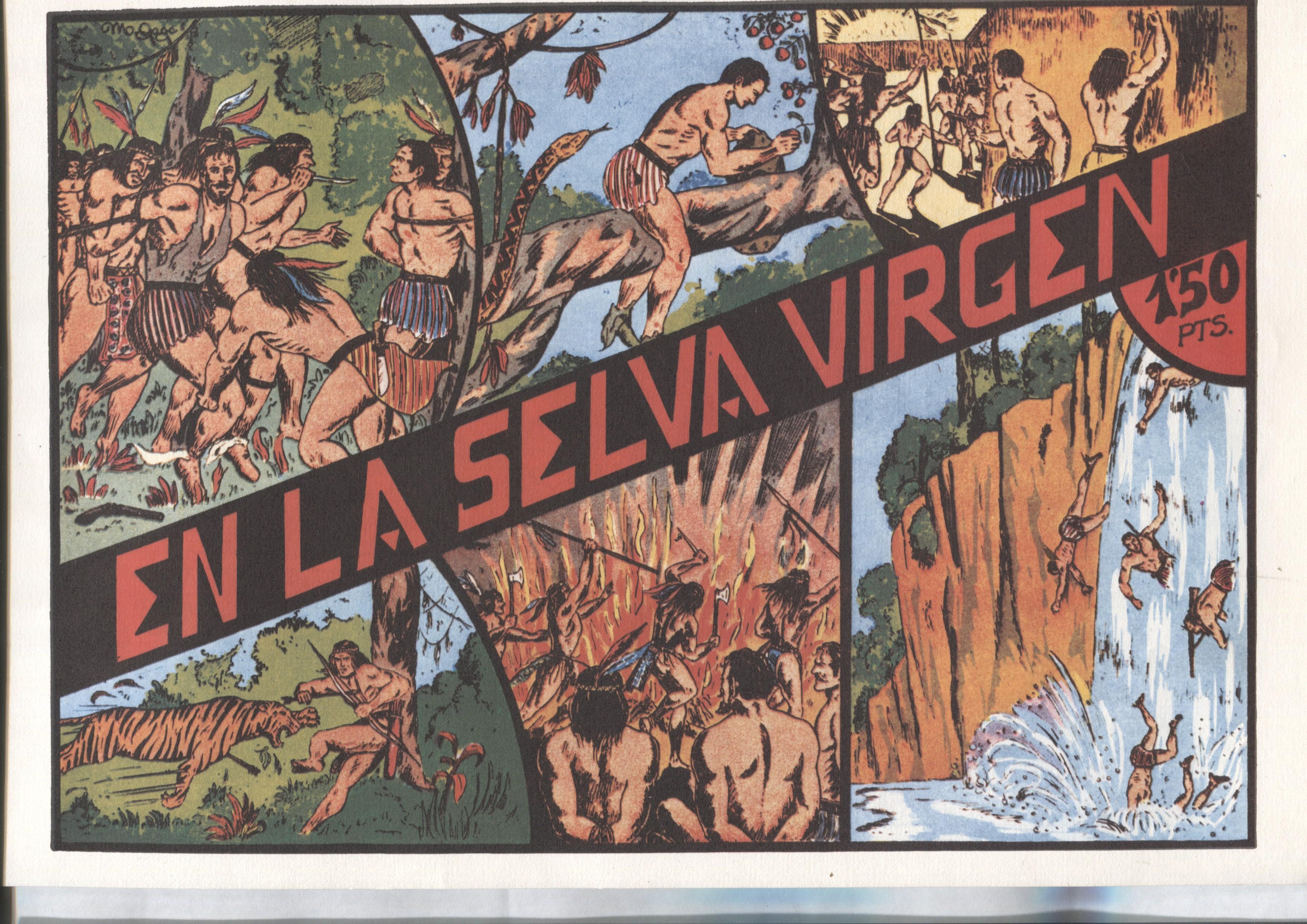Facsimil: Niño Gonzalo: En la selva virgen